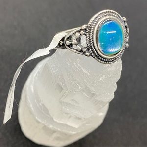 Mojo Mood Color Changing Ring Silver